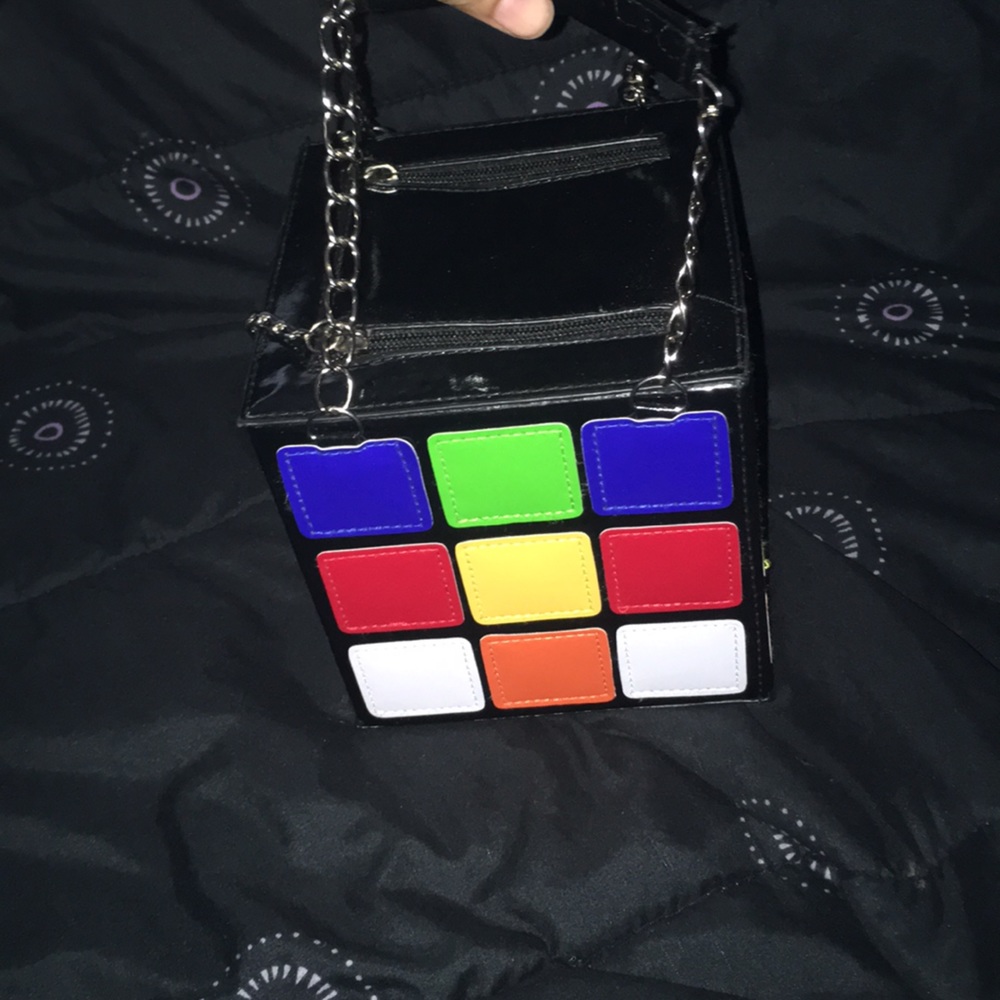 Rubix Cube Purse